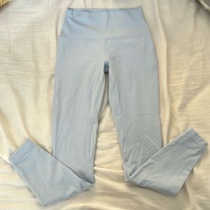 Lululemon align leggings : pastel blue